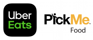 Uber Eats & PickMe Logos