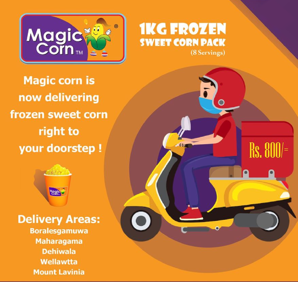 Frozen Sweet Corn Pack Delivery